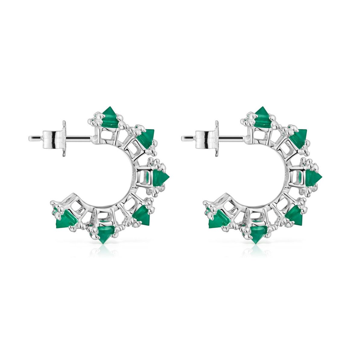 TOUS - Aros De Plata Mujer Tous