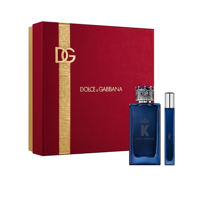 DOLCE&GABBANA - Set Perfume Hombre K Eau De Parfum 100 Ml Travel Size 10Ml Dolce&Gabbana