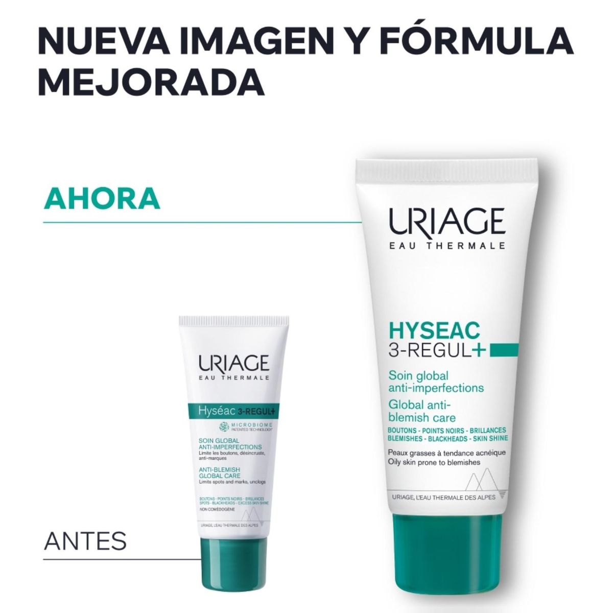 URIAGE - Crema Anti-Imperfecciones Hyséac 3-Regul+ 40Ml Uriage