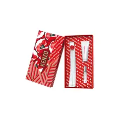 KENZO - Set de fragancia femenina Flower by Eau de Parfum 100 ml + Perfumero de viaje 10 ml+ Bálsamo corporal humectante 75 ml