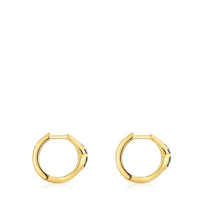 Imagen 2 del producto Aros Bañados en Oro Mujer