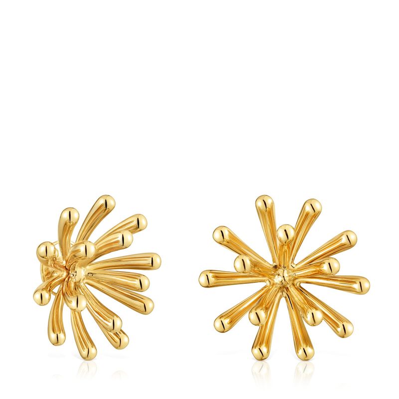 TOUS - Aros Bañados en Oro Mujer Tous