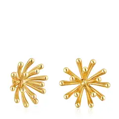 TOUS - Aros Bañados en Oro Mujer