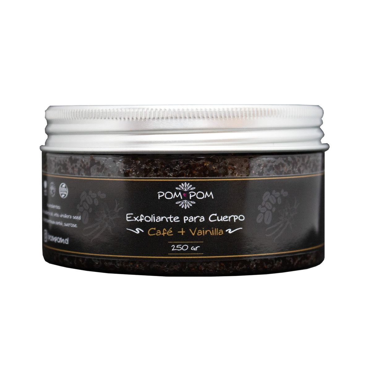 POMPOM - Exfoliante Corporal Café + Vainilla Pompom