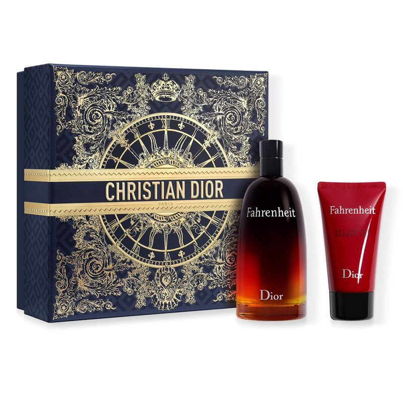 DIOR - Cofre De Perfume Fahrenheit - Edición Limitada - Eau De Toilette Y Gel De Ducha Dior