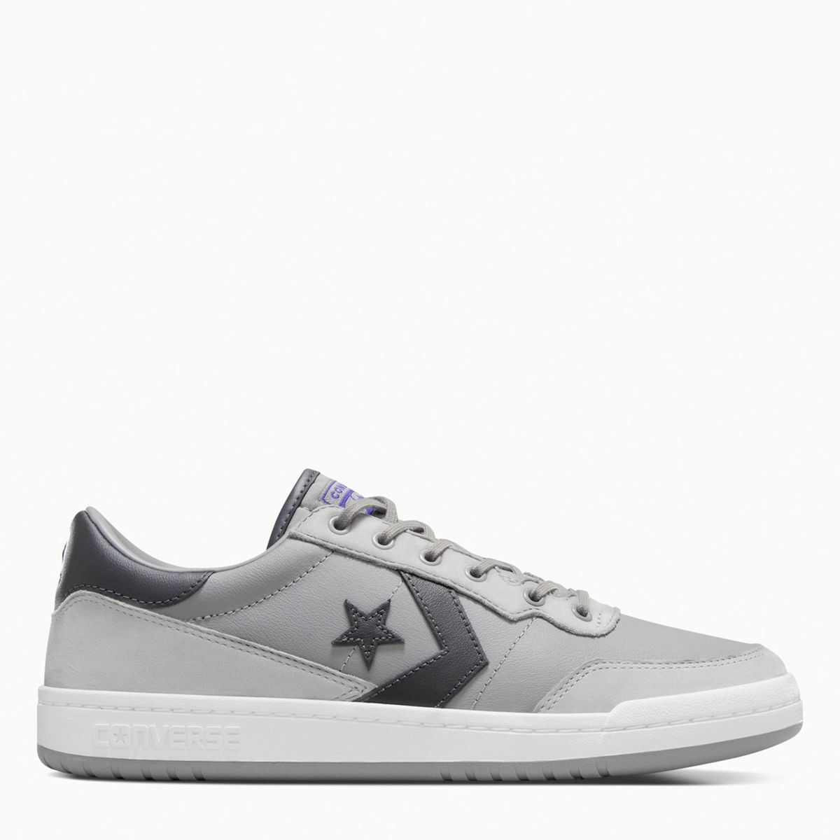 CONVERSE - Fastbreak Pro Zapatilla Urbana Hombre Cuero Gris Converse