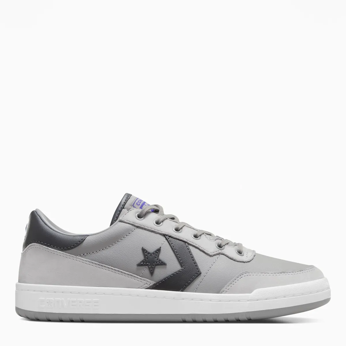 CONVERSE - Fastbreak Pro Zapatilla Urbana Hombre Cuero Gris Converse