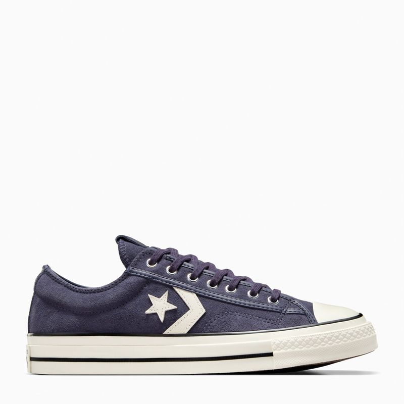 CONVERSE - Star Player 76 Zapatilla Urbana Hombre Cuero Azul Converse