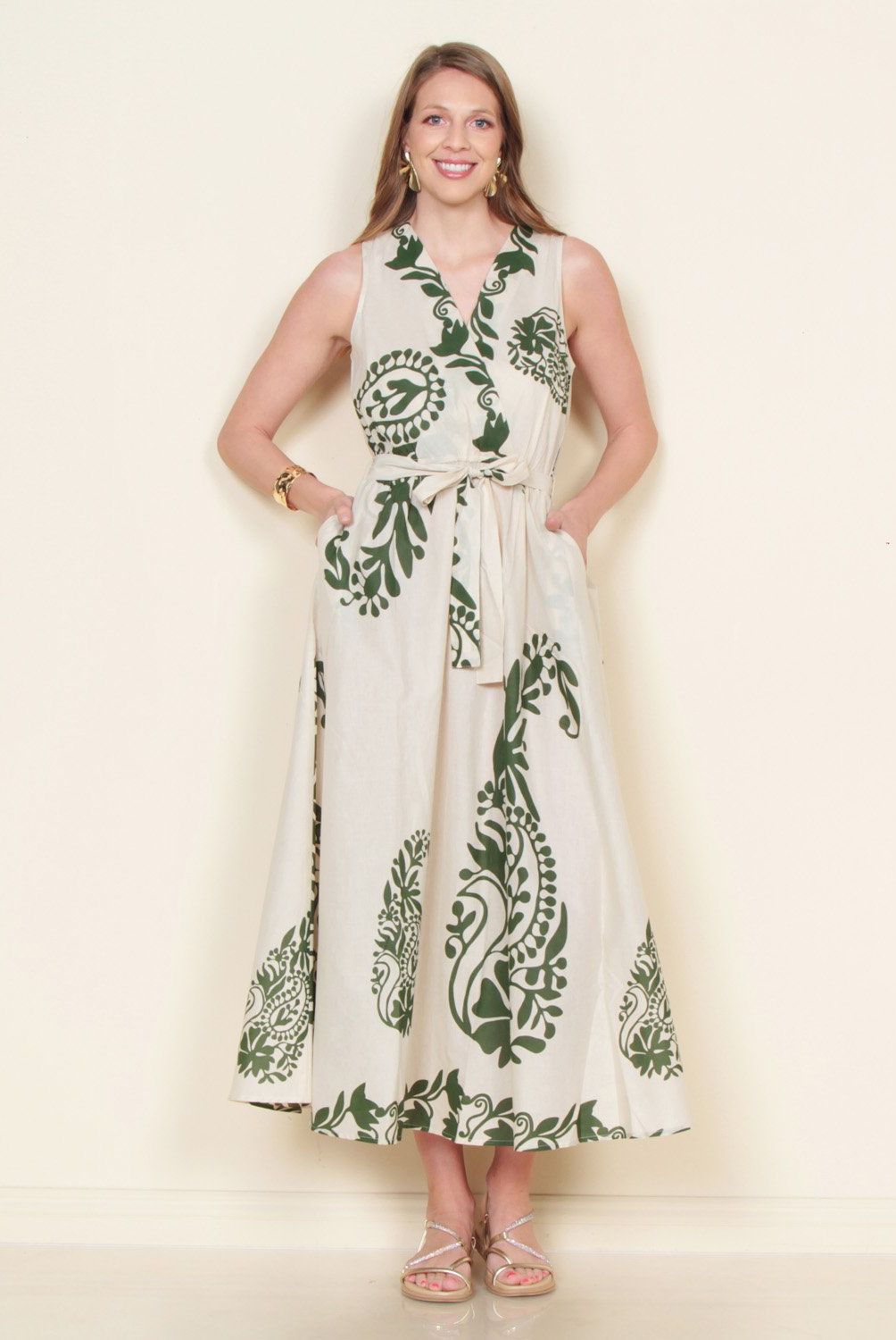 WADOS - Vestido Largo Algodón Mujer Wados