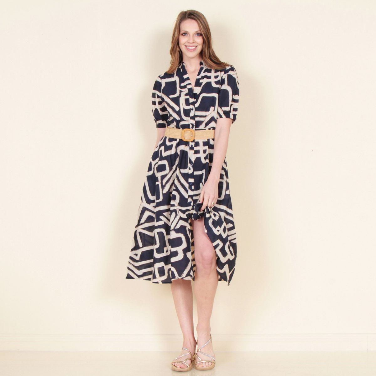 WADOS - Vestido Largo Algodón Mujer Wados