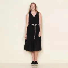 WADOS - Vestido Midi Algodón Mujer