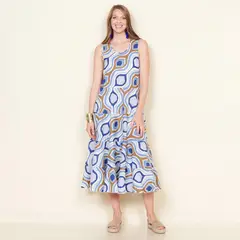 WADOS - Vestido Largo Algodón Mujer