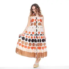 WADOS - Vestido Largo Algodón Mujer