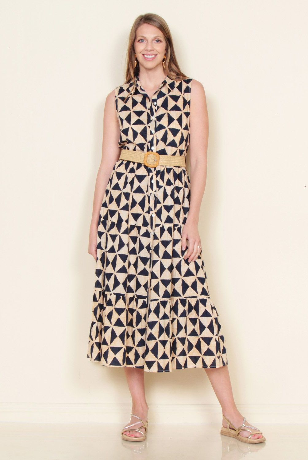 WADOS - Vestido Largo Algodón Mujer Wados