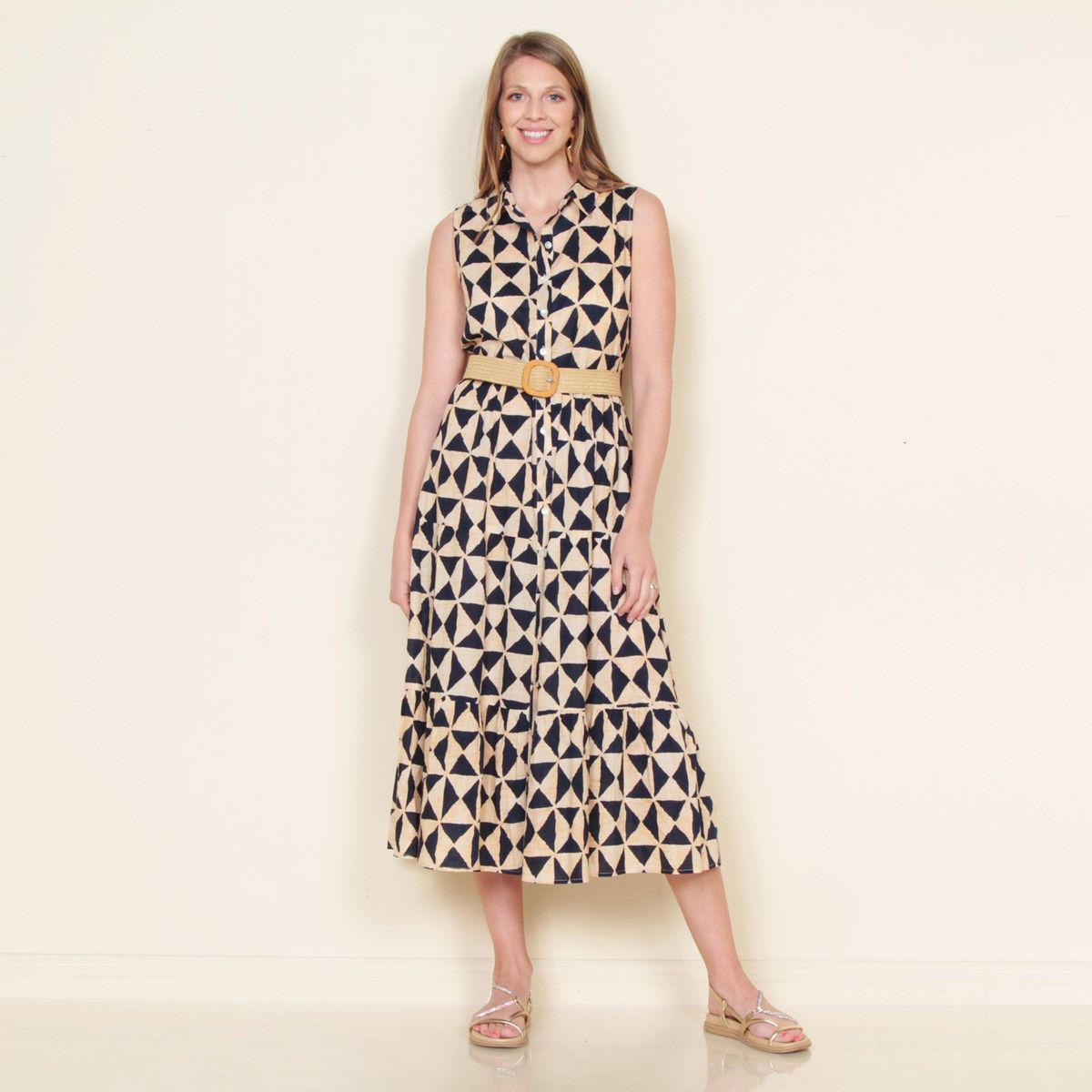 WADOS - Vestido Largo Algodón Mujer Wados