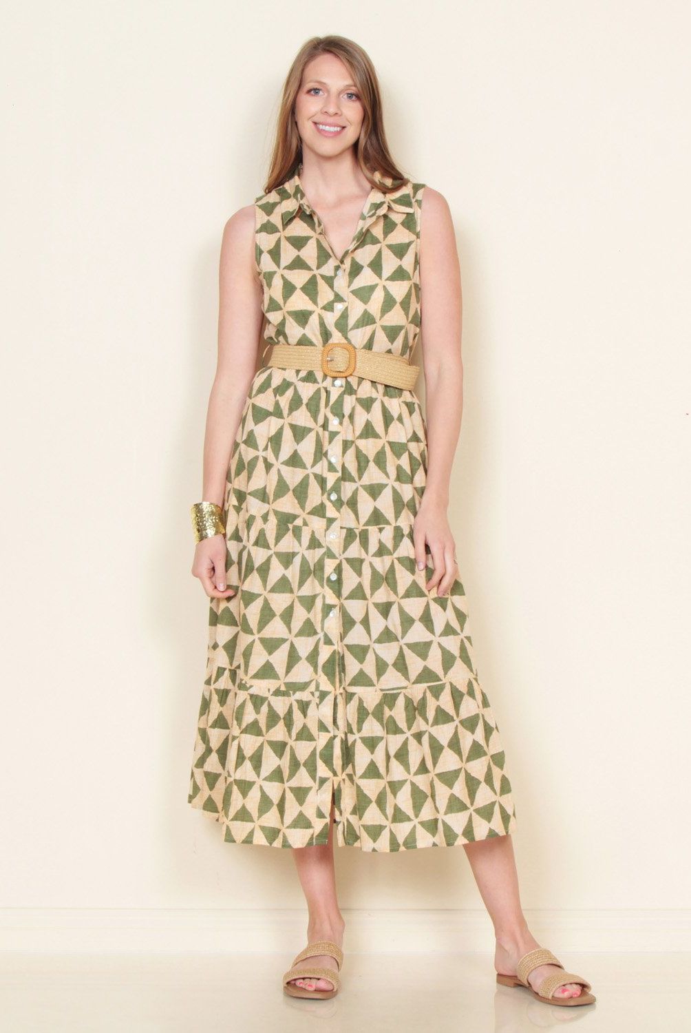 WADOS - Vestido Largo Algodón Mujer Wados