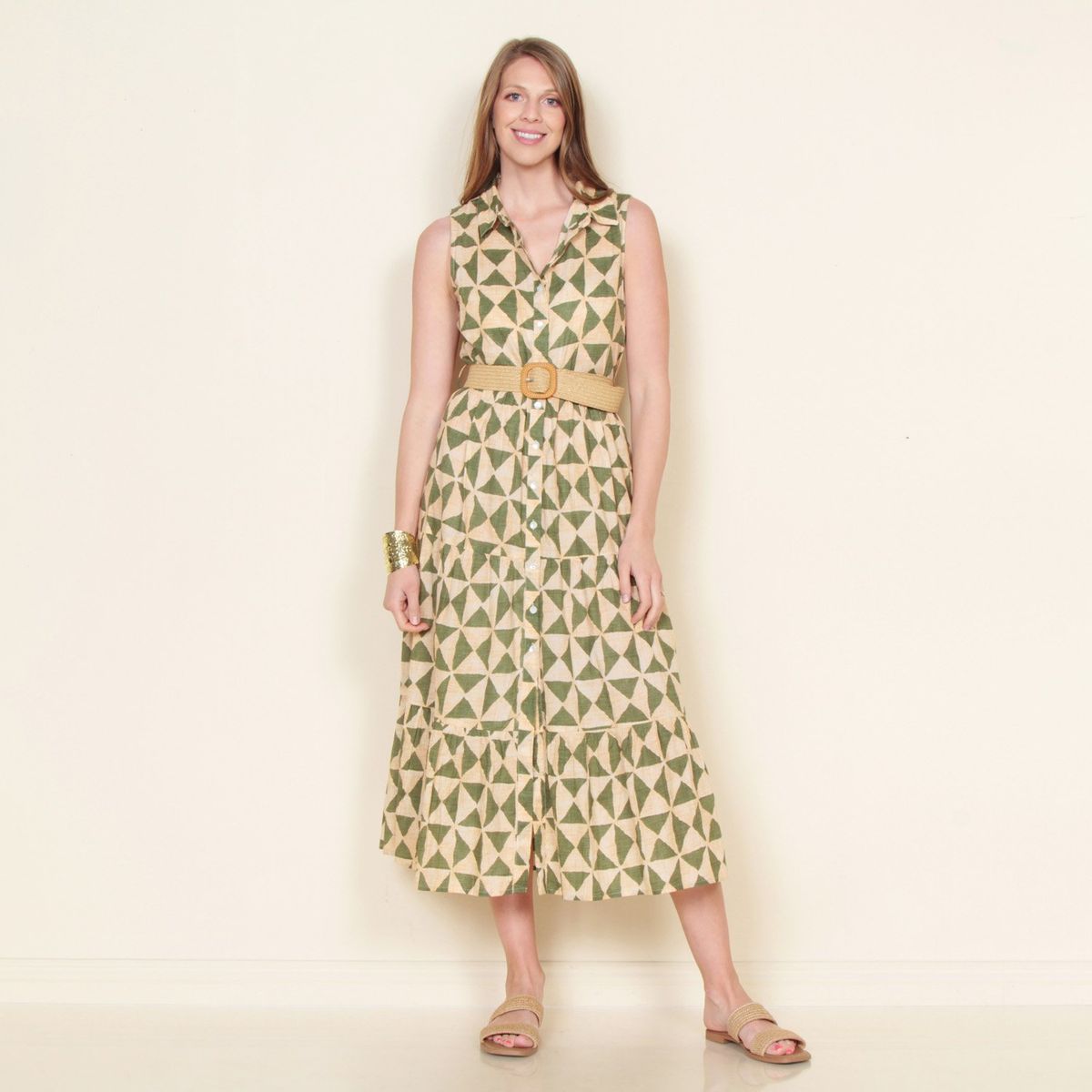 WADOS - Vestido Largo Algodón Mujer Wados