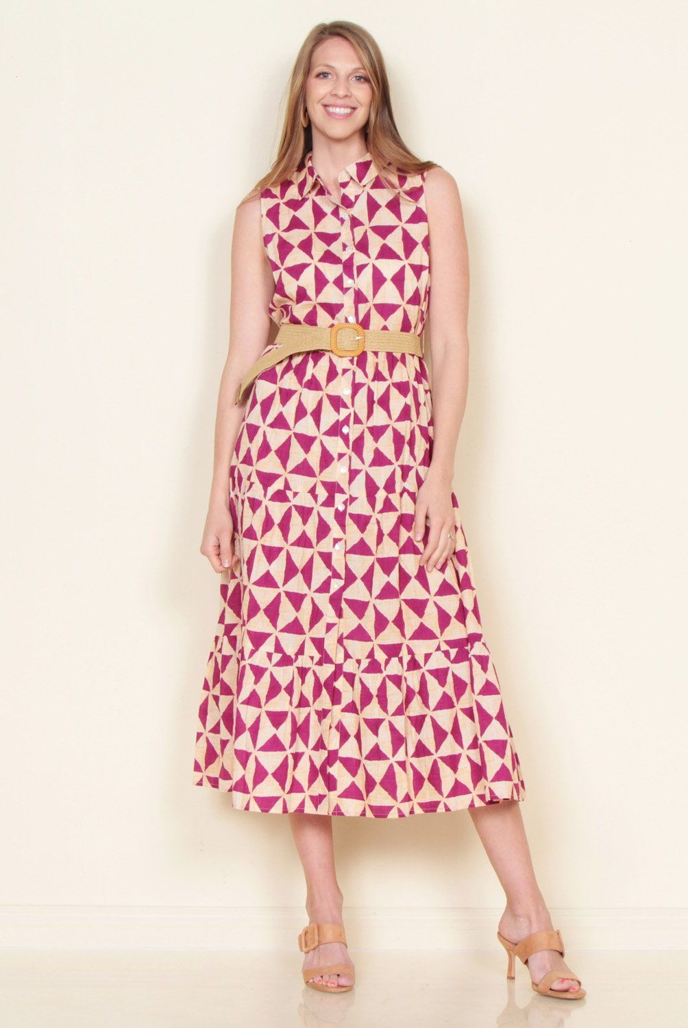 WADOS - Vestido Largo Algodón Mujer Wados