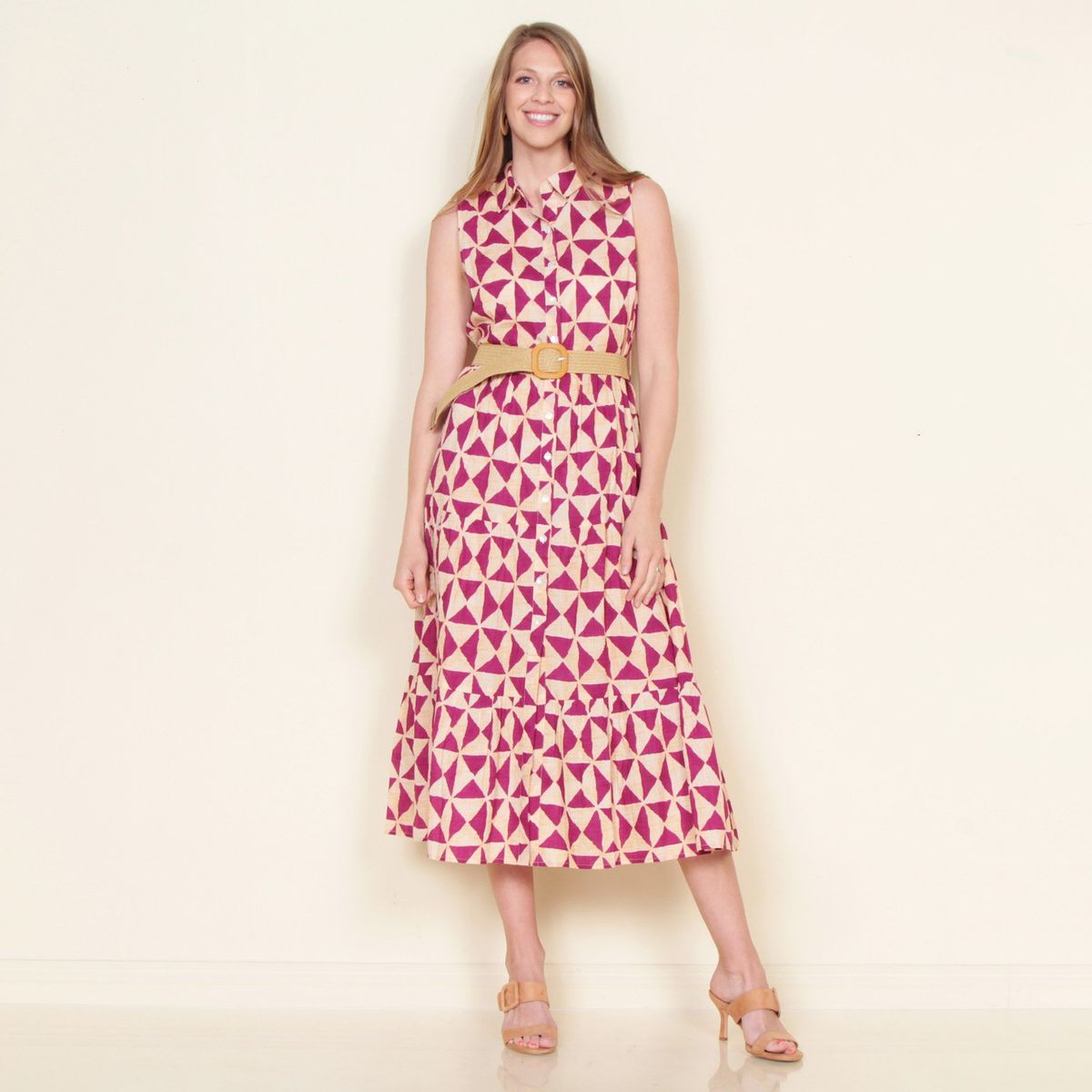 WADOS - Vestido Largo Algodón Mujer Wados