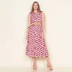 WADOS - Vestido Largo Algodón Mujer