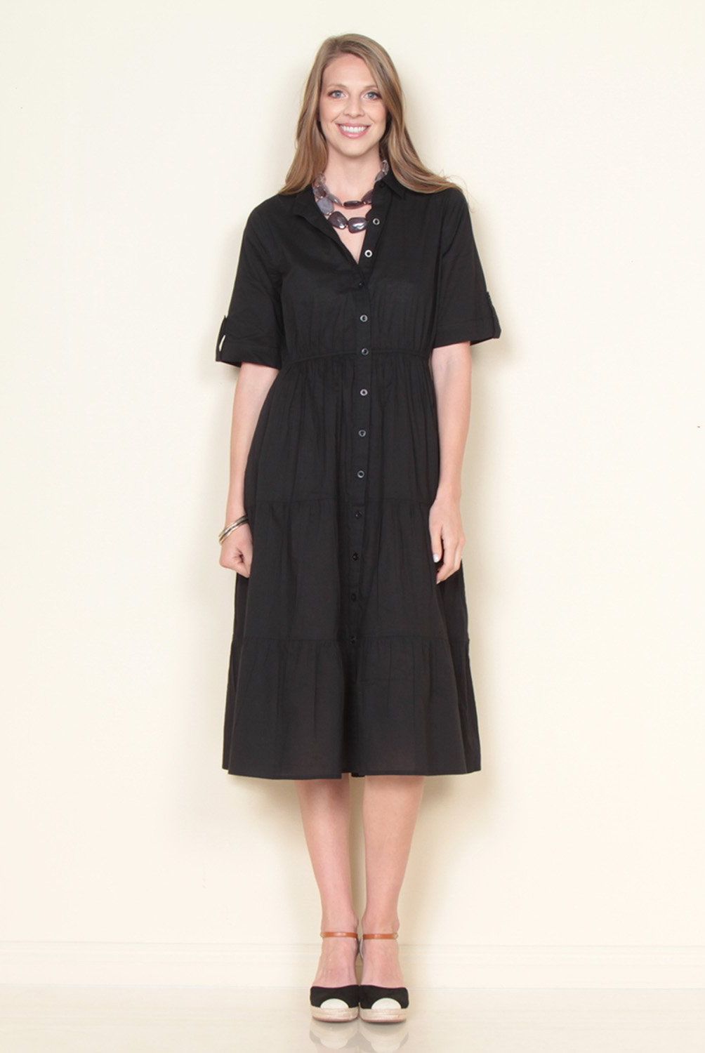 WADOS - Vestido Largo Algodón Mujer Wados