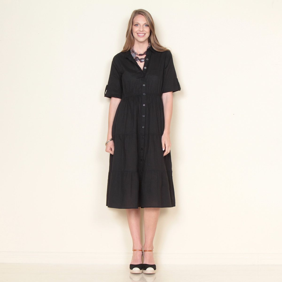 WADOS - Vestido Largo Algodón Mujer Wados