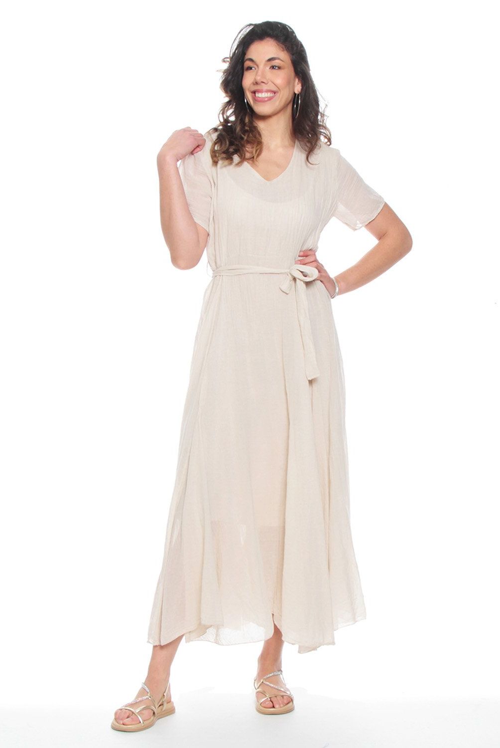 WADOS - Vestido Largo Algodón Mujer Wados