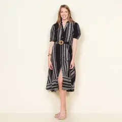 WADOS - Vestido Largo Algodón Mujer