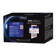 URIAGE - Set Age Absolu Crema Rosa Redensificante 50ml + de regalo Mascarilla de Noche Redensificante 15ml