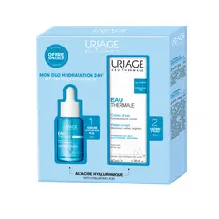 URIAGE - Set Serum Hidratante Booster HA + Crema de Agua Hidratante Eau Thermale