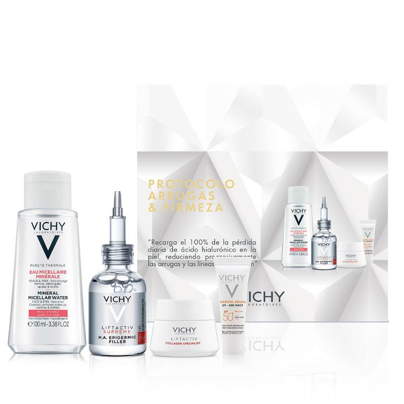 VICHY - Set Vichy HA Epidermic Filler - Protocolo Arrugas & Firmeza Vichy