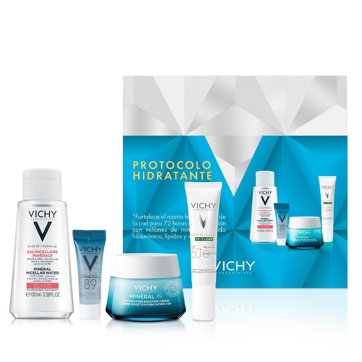 VICHY - Set Vichy Minéral 89 Crema - Protocolo Hidratante Vichy