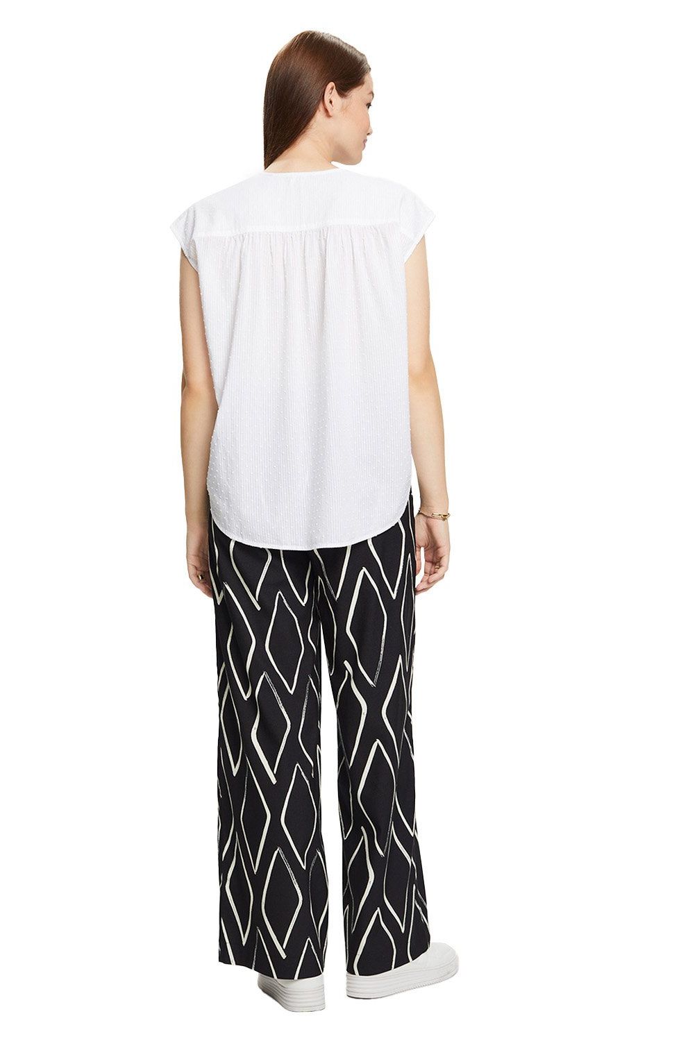 ESPRIT - Blusa Manga Corta Mujer Esprit