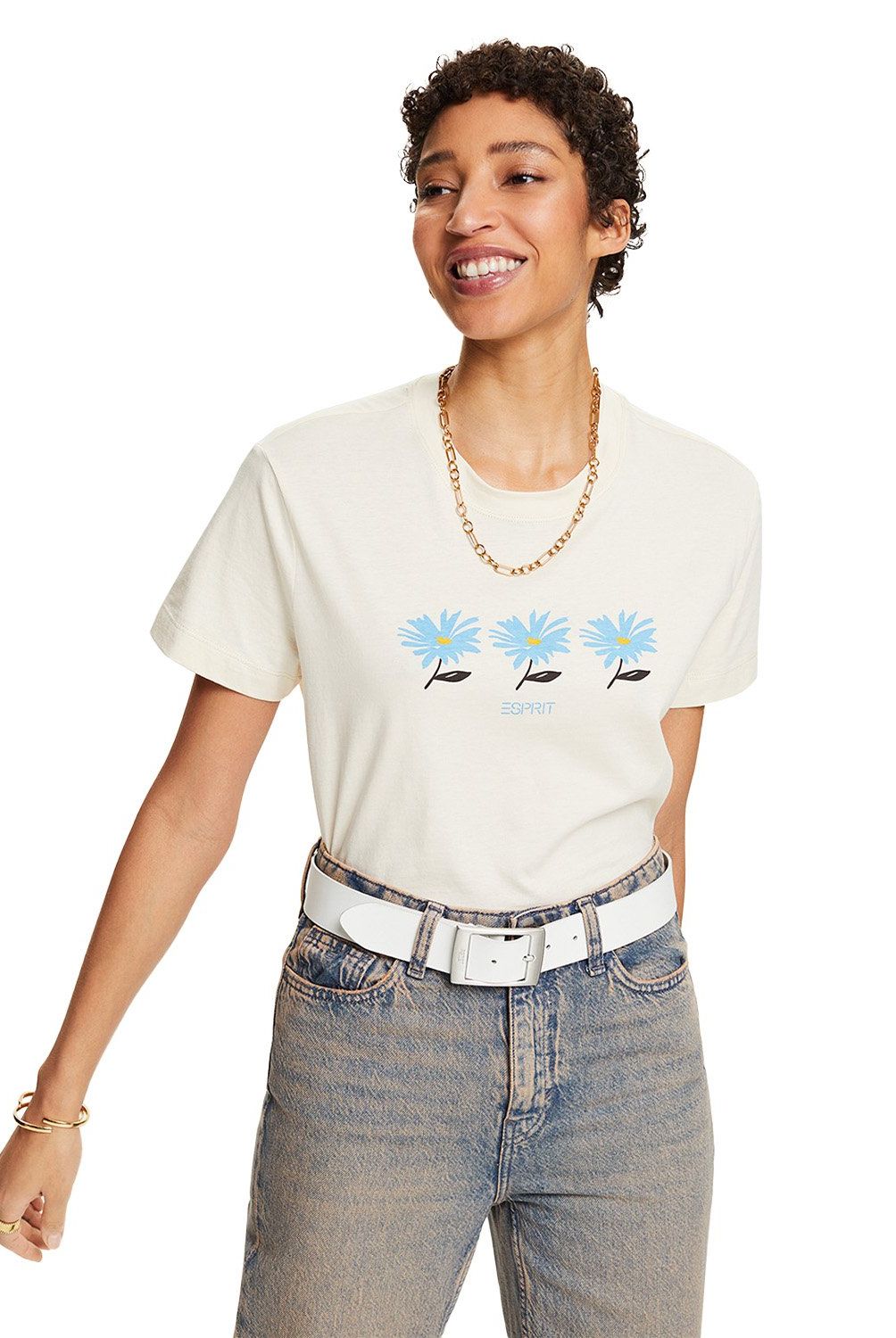 ESPRIT - Polera Manga Corta Mujer Esprit