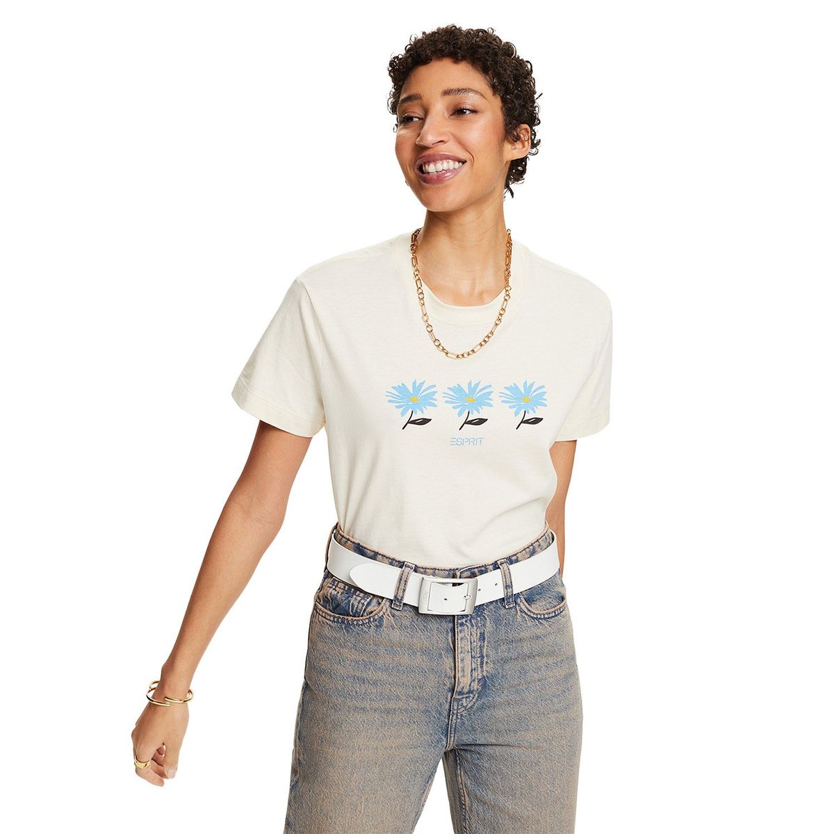 ESPRIT - Polera Manga Corta Mujer Esprit