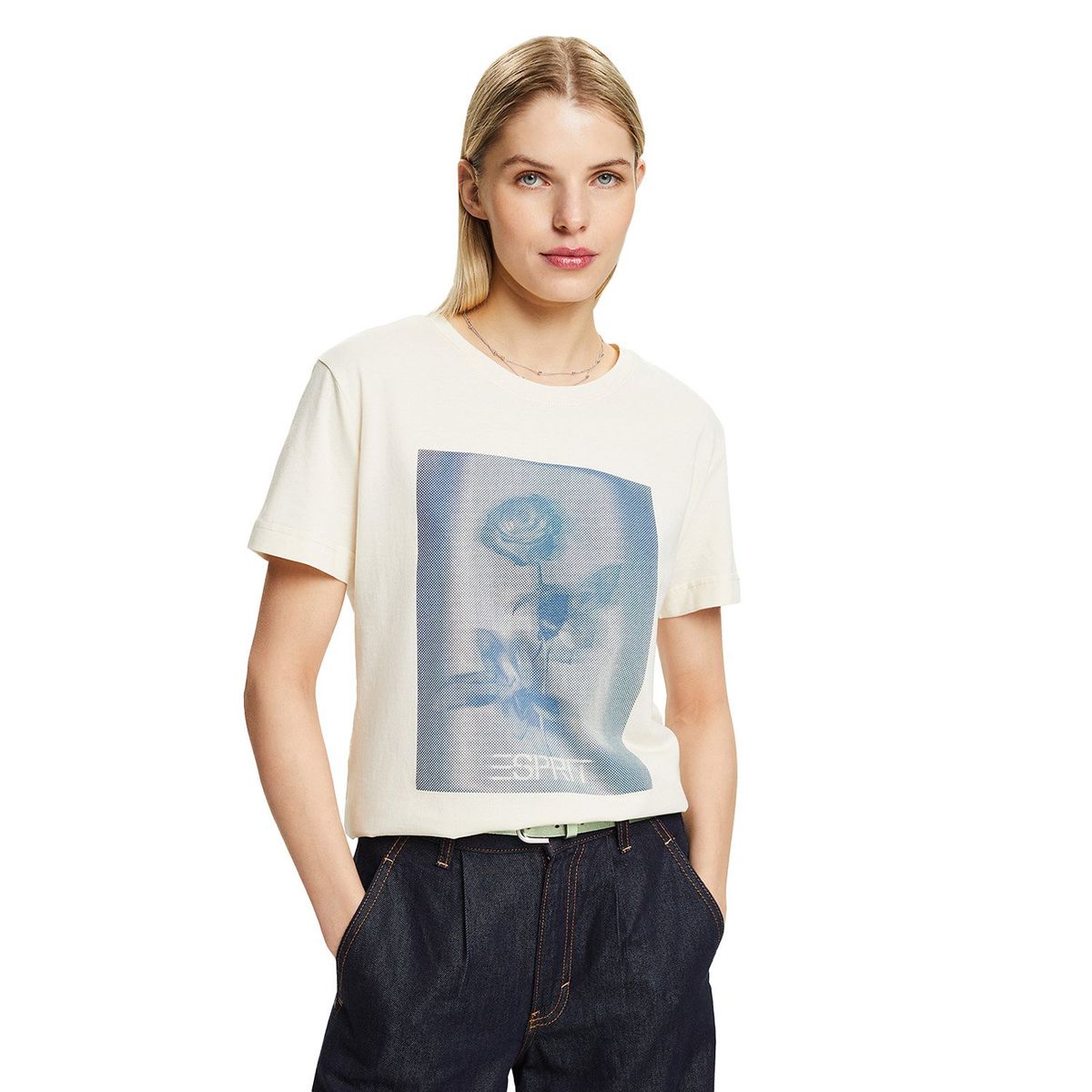 ESPRIT - Polera Manga Corta Mujer Esprit