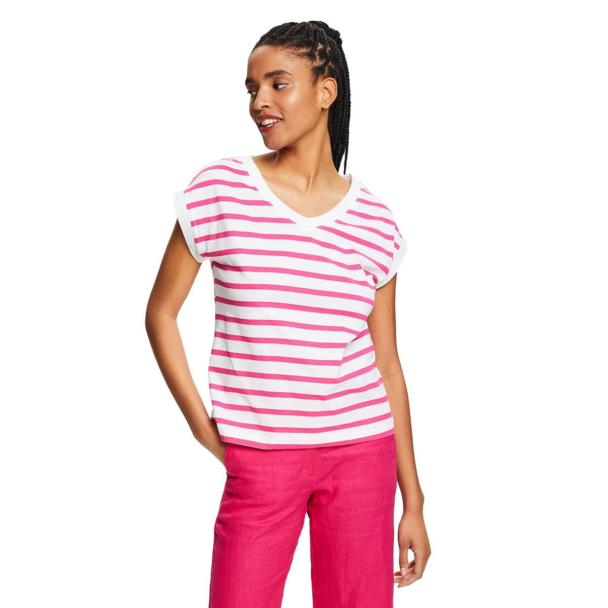 ESPRIT - Polera Manga Corta Mujer Esprit