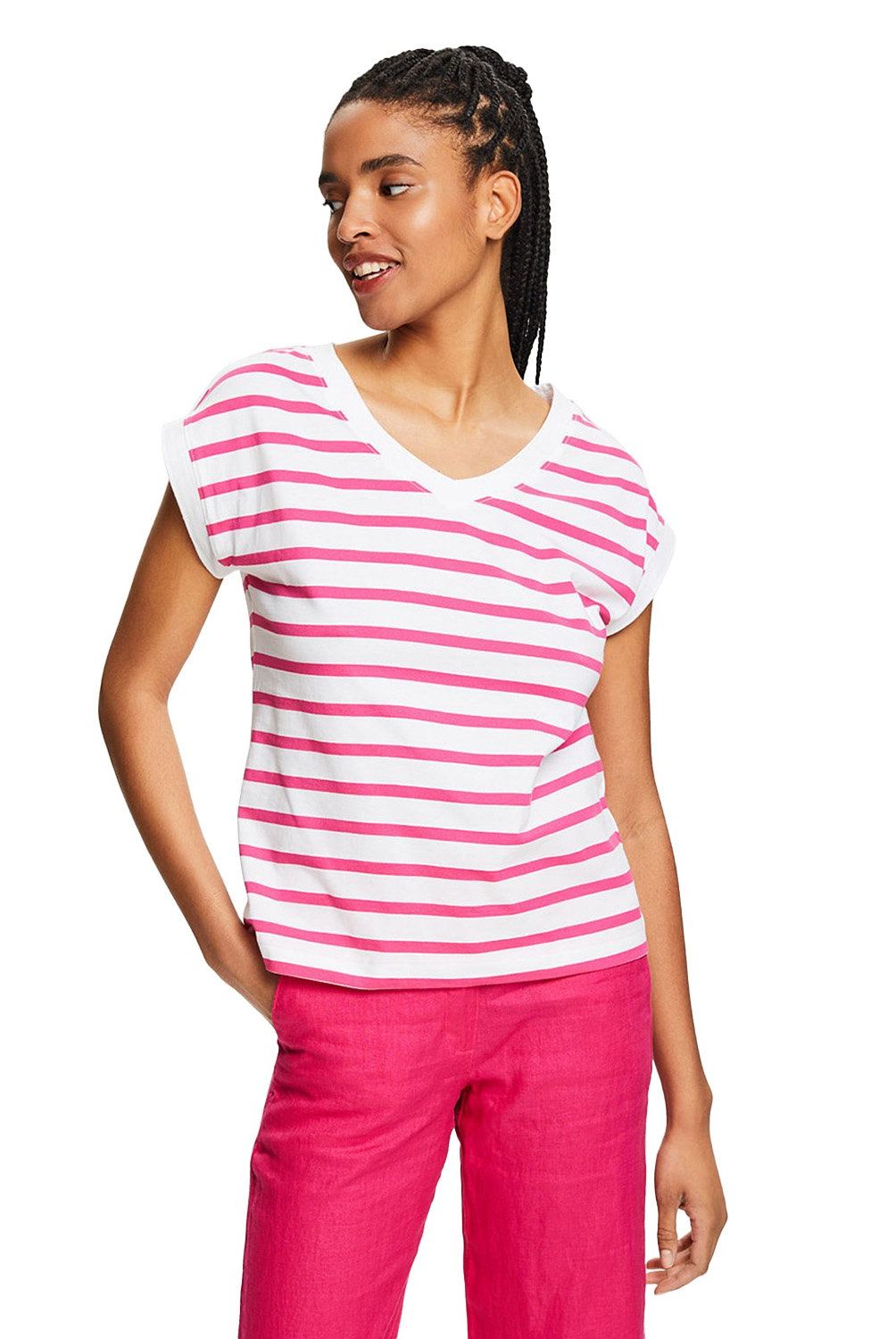 ESPRIT - Polera Manga Corta Mujer Esprit