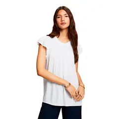 ESPRIT - Blusa Manga Corta Mujer