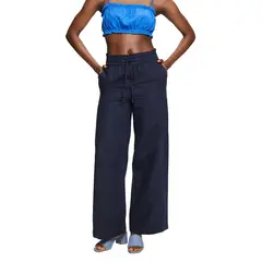 ESPRIT - Pantalón Regular Tiro Medio Mujer
