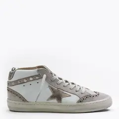 ROSSATI - Zapatilla Urbana Mujer Cuero Blanco