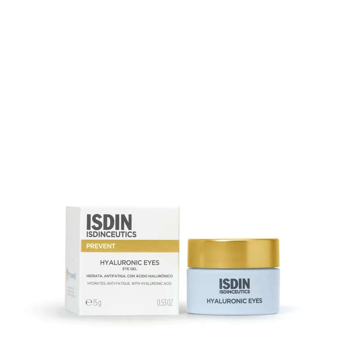 ISDIN - NUEVO ISDIN Isdinceutics Hyaluronic Eyes 15 g - Contorno de ojos hidratante con Ácido Hialurónico