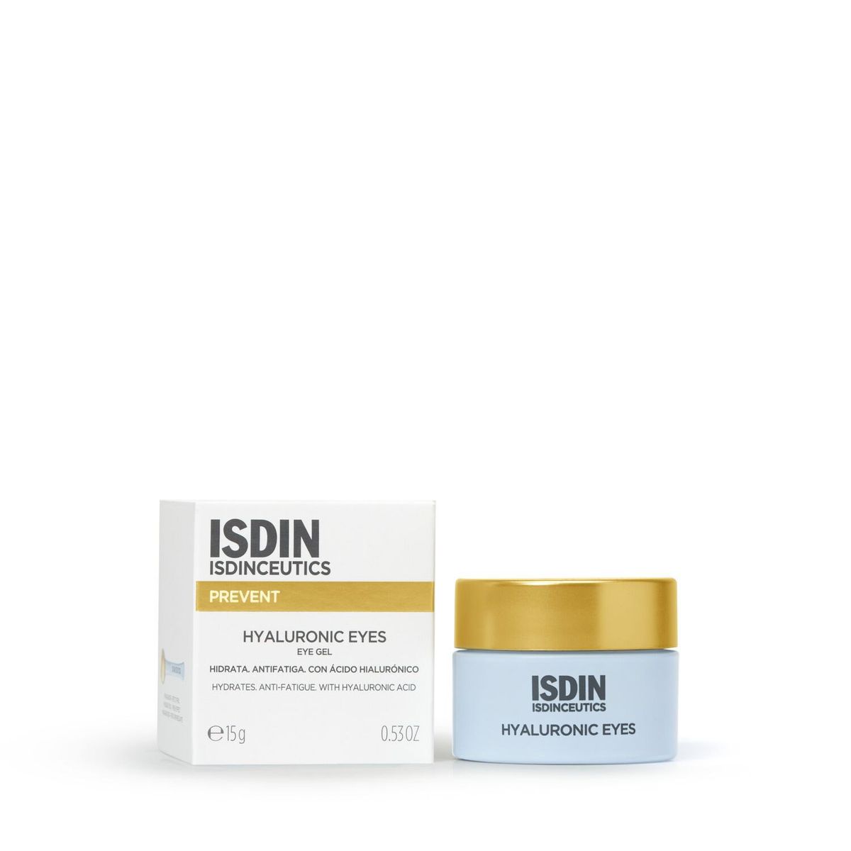 ISDIN - NUEVO ISDIN Isdinceutics Hyaluronic Eyes 15 g - Contorno de ojos hidratante con Ácido Hialurónico