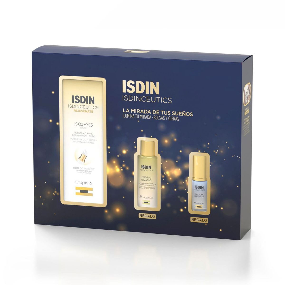 ISDIN - Set ISDIN Isdinceutics K-Ox Eyes 15 g + Esenciales Antiedad
