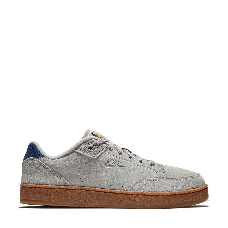NIKE - Grandstand Ii Suede Zapatilla Urbana Hombre Cuero Gris Nike