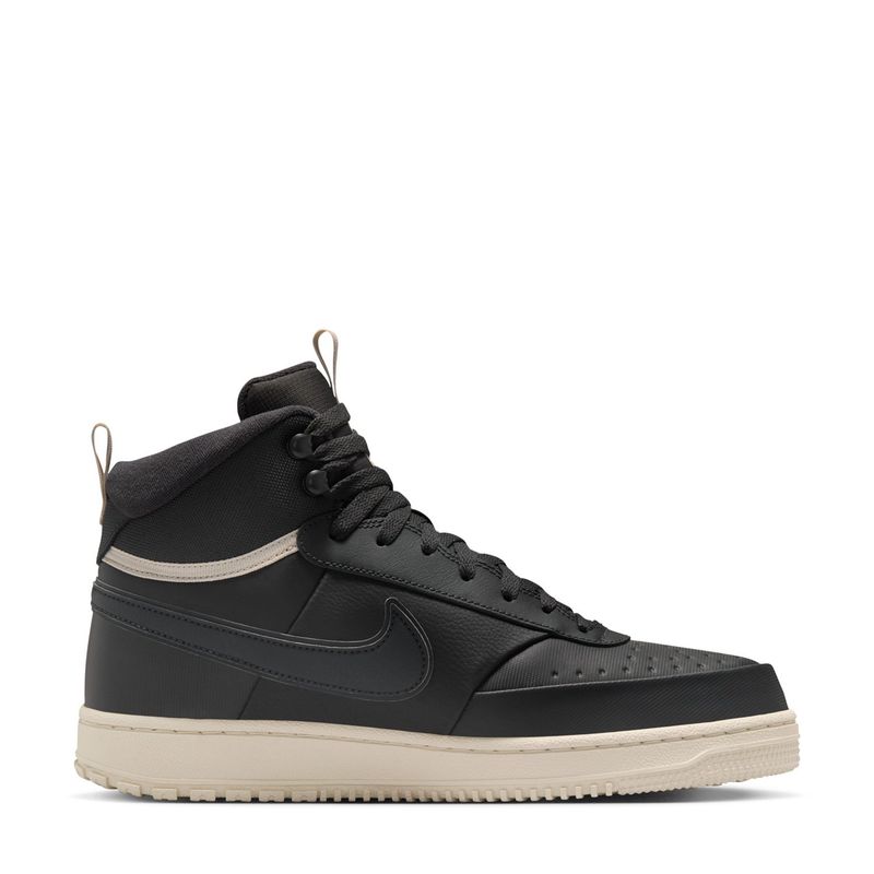 NIKE - Court Vision Zapatilla Urbana Hombre Cuero Negro Nike