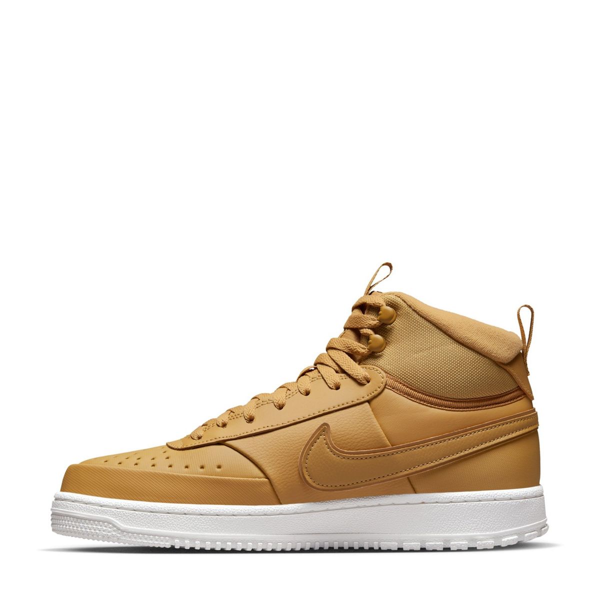 NIKE - Court Vision Zapatilla Urbana Hombre Cuero Amarillo Nike