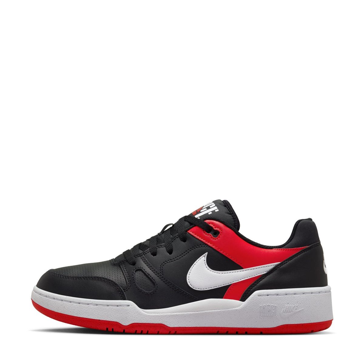 NIKE - Full Force Lo Zapatilla Urbana Hombre Cuero Negro Nike