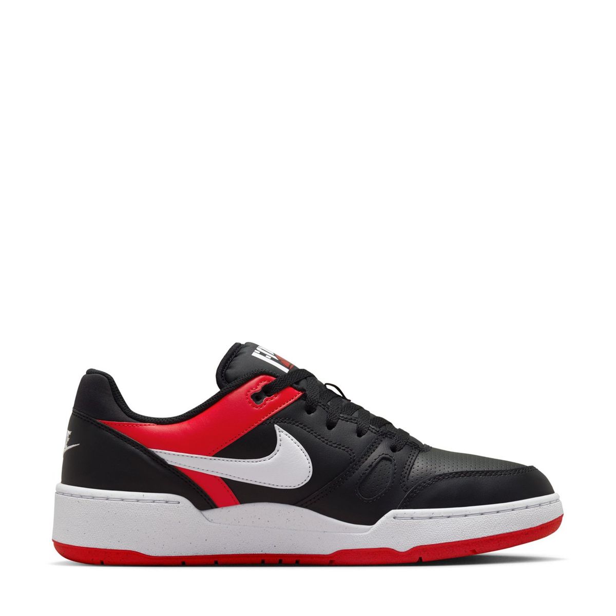 NIKE - Full Force Lo Zapatilla Urbana Hombre Cuero Negro Nike