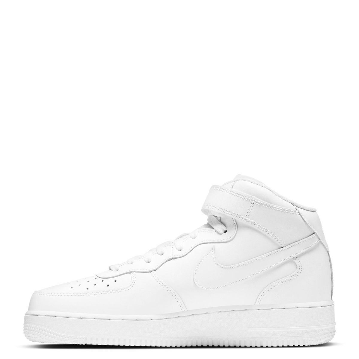 NIKE - Air Force 1 Mid  07 Zapatilla Urbana Hombre Cuero Blanco Nike